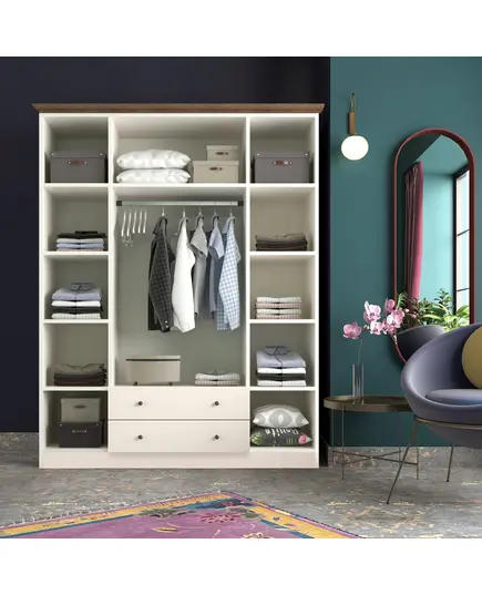 ​Zenio Klistra 4 Door 2 Drawer Wardrobe – Bulk – Turkish Furniture – Zenio Mobilya. TijaraHub!