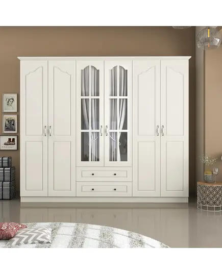 Zenio Assos 6 Door 2 Drawer Wardrobe – Bulk – Turkish Furniture – Zenio Mobilya. TijaraHub!Zenio Assos 6 Door 2 Drawer Wardrobe – Bulk – Turkish Furniture – Zenio Mobilya. TijaraHub!