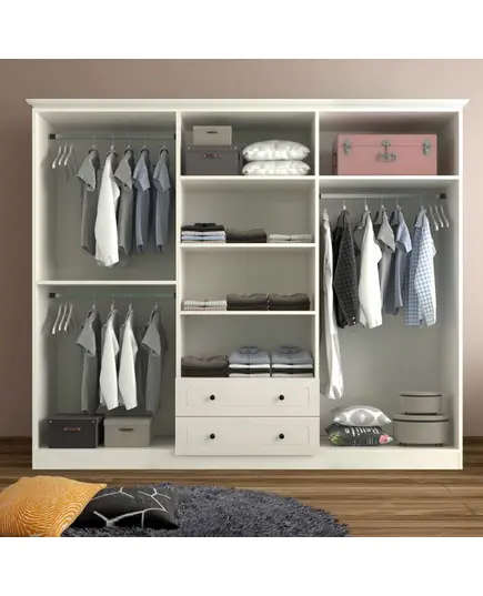 Zenio Efes 6 Door 2 Drawer Wardrobe – Bulk – Turkish Furniture – Zenio Mobilya. TijaraHub!