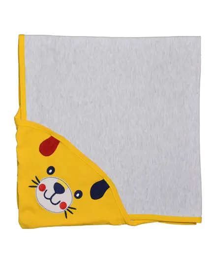 Contrast Baby Blanket - Soft Cotton Comfort, New Baby's Clothing - B2B - Baby Shoora​ - TijaraHub