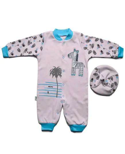 Kenya Baby Jumpsuit - Soft Cotton Comfort, Baby's Clothing - B2B - Baby Shoora​ - TijaraHub