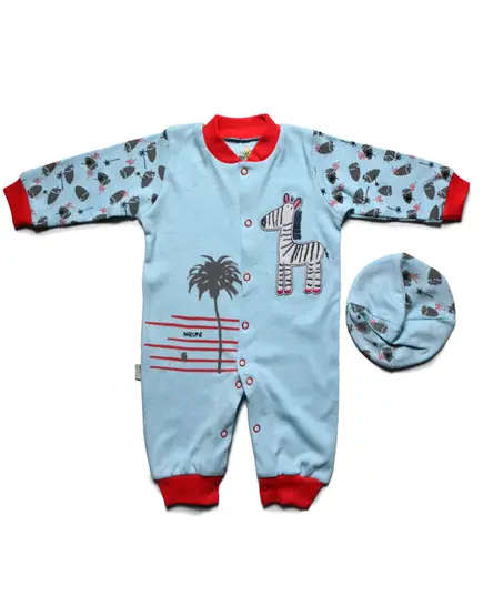 Kenya Baby Jumpsuit - Soft Cotton Comfort, Baby's Clothing - B2B - Baby Shoora​ - TijaraHub