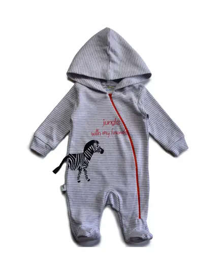 Zebra Baby Jumpsuit - Soft Cotton Comfort, Baby's Clothing - B2B - Baby Shoora​- TijaraHub