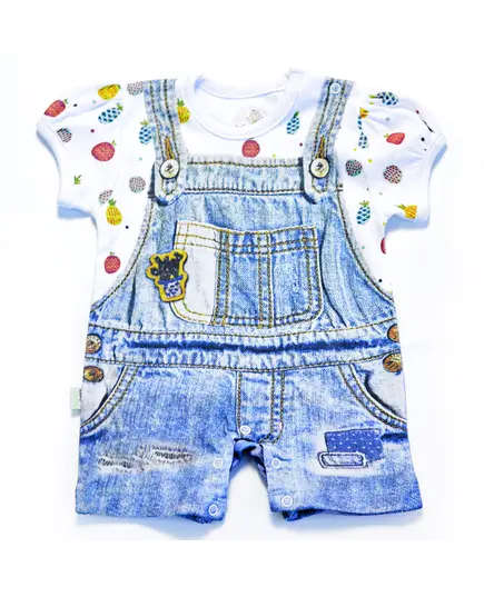 Pineapple Baby Jumpsuit - Soft Cotton Comfort, Baby's Clothing - B2B - Baby Shoora​ - TijaraHub