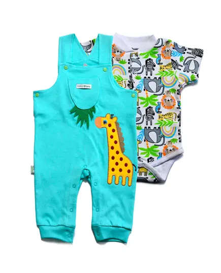 Giraffe Baby Set - Soft Cotton Comfort, Baby's Clothing - B2B - Baby Shoora​ - TijaraHub