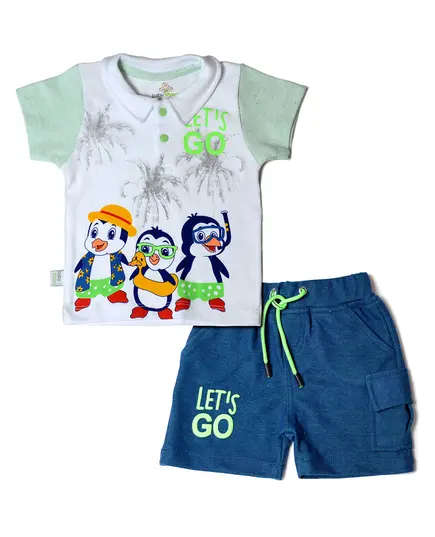 Let's Go Baby Set - Soft Cotton Comfort, Baby's Clothing - B2B - Baby Shoora​ - TijaraHub