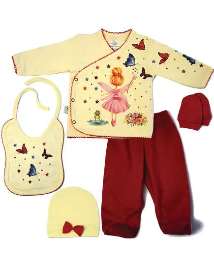 Fairy Baby Set - Soft Cotton Comfort, Baby's Clothing - B2B - Baby Shoora​ - TijaraHub