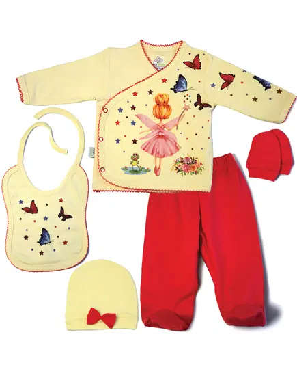 Fairy Baby Set - Soft Cotton Comfort, Baby's Clothing - B2B - Baby Shoora​ - TijaraHub