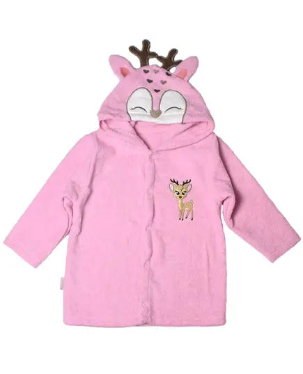 Deer Towel Robe - Soft Cotton Comfort, Child's Robe - B2B - Baby Shoora​ - TijaraHub