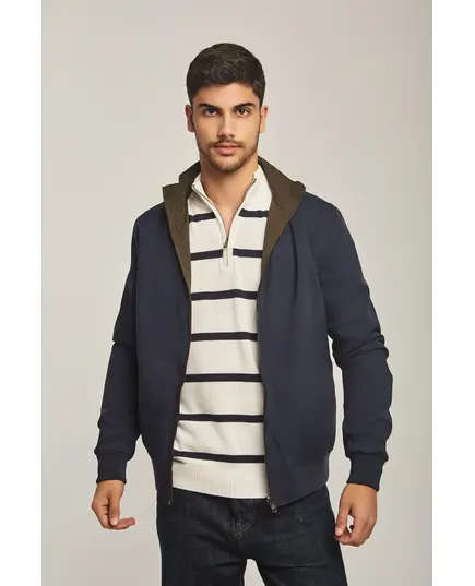 Reversible waterproof Men Jacket - Wholesale - Navy - Dalydress TijaraHub