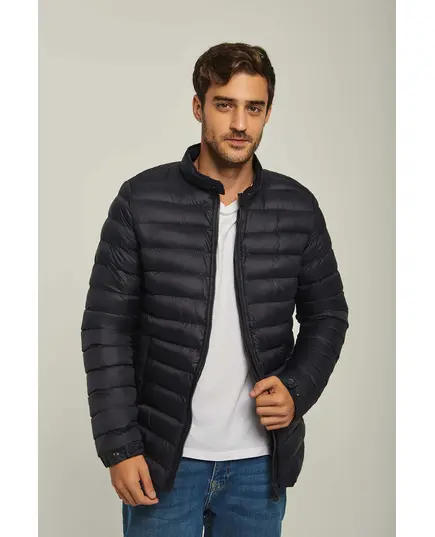 Basic Down Men Jacket - Wholesale - Navy - Dalydress TijaraHub