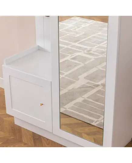 HENRY Mini Hallway Wardrobe - White – Buy in Bulk – Turkish Furniture – Zenio Mobilya​ - TijaraHub