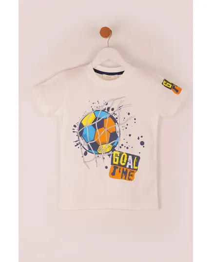 Boy's Sweat Shirt Goal Printed Multicolored- Wholesale - Kids Clothing - Barmy Kids TijaraHub