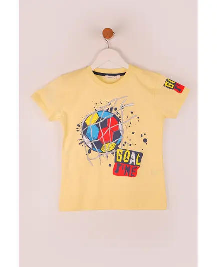 Boy's Sweat Shirt Goal Printed Multicolored- Wholesale - Kids Clothing - Barmy Kids TijaraHub