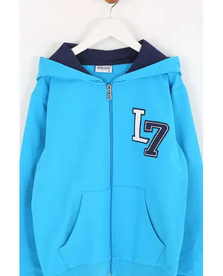 Boy's Track Suit L7 Embroidered Set Multicolored- Wholesale - Kids Clothing - Barmy Kids TijaraHub