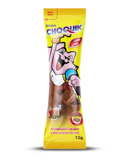 Choquik Hot Chocolate 12 GM - Instant Powder - Wholesale Beverage​ - Tijarhub