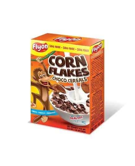 Flyon Corn Flakes Choco Cereal - Wholesale Cereal - Bolido Group - Tijarahub