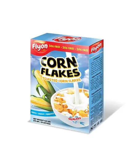 Flyon Corn Flakes Toasted Corn 375g - Wholesale Cereal - Bolido Group​ - Tijarahub