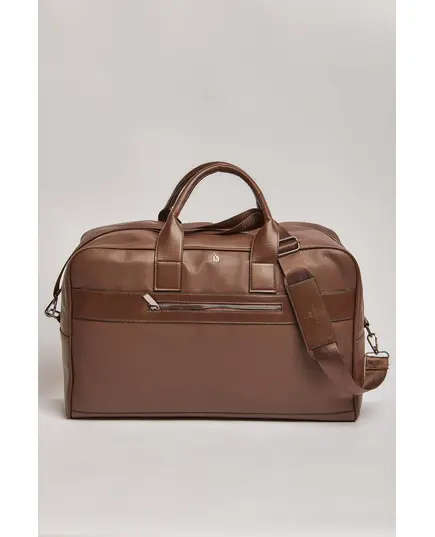 Men Leather Duffel Bag - Wholesale - Brown - Dalydress TijaraHub
