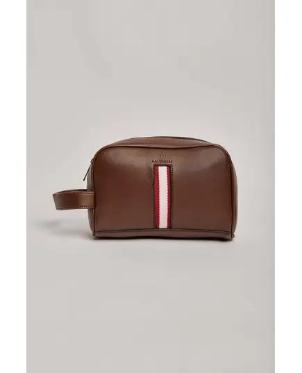 Men Leather Toilet Bag - Wholesale - Brown - Dalydress TijaraHub