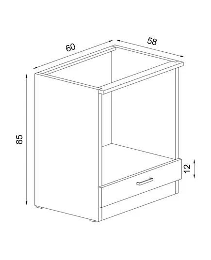 Set Top Universal Built-in Eco Module - Stove Cabinet Kitchen Furniture – B2B – Turkish Furniture – Zenio Mobilya​ - TijaraHub