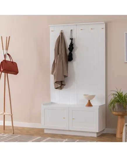 HENRY Cabinet Panel Shoes - White Cushion – Buy in Bulk – Turkish Furniture – Zenio Mobilya​ - TijaraHub