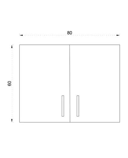 Camole 80 cm Top Module - Kitchen Cabinet – B2B – Turkish Furniture – Zenio Mobilya​ - TijaraHub