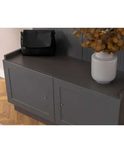 HENRY Cabinet Panel Shoes - Anthracite Cushion – Buy in Bulk – Turkish Furniture – Zenio Mobilya​ - TijaraHub