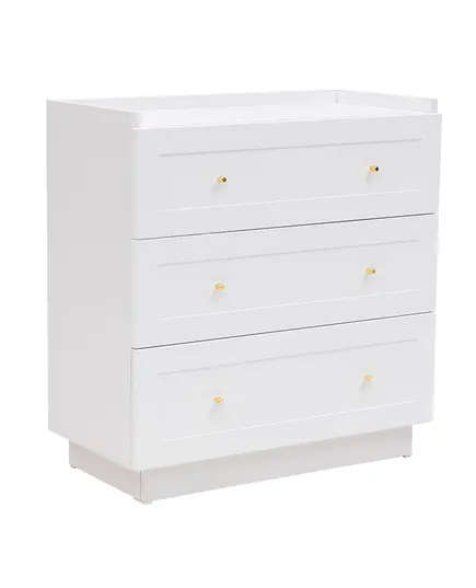 HENRY 3 Drawers Dresser - White – Buy in Bulk – Turkish Furniture – Zenio Mobilya - TijaraHub