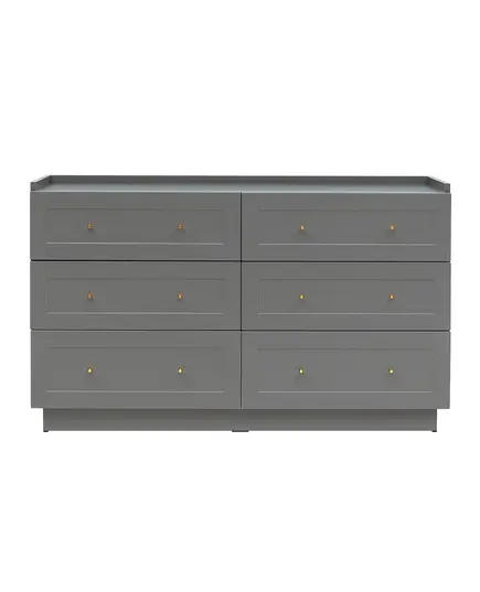 HENRY 6 Drawers Dresser - Anthracite ​– Buy in Bulk – Turkish Furniture – Zenio Mobilya - TijaraHub