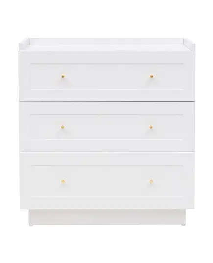 HENRY 3 Drawers Dresser - White – Buy in Bulk – Turkish Furniture – Zenio Mobilya - TijaraHub