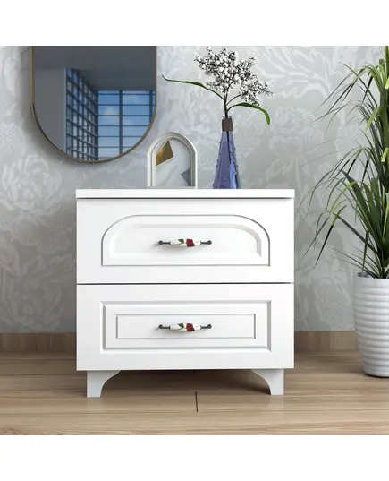 Zenio Nightstand Olimpos - L 53 x W 49 x H 18 cm - Bulk – Turkish Furniture – Zenio Mobilya - TijaraHub