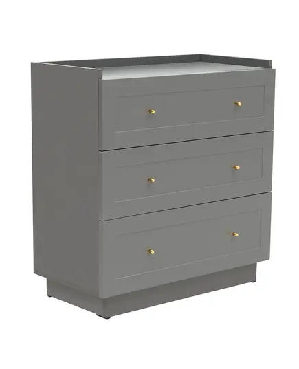 HENRY 3 Drawers Dresser - Anthracite ​– Buy in Bulk – Turkish Furniture – Zenio Mobilya - TijaraHub