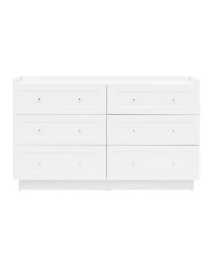 HENRY 6 Drawers Dresser - White – Buy in Bulk – Turkish Furniture – Zenio Mobilya - TijaraHub