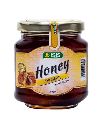 Honey With Ginseng 250 gm - Foods - 100% Natural - Buy in Bulk - ISIS​ - TijaraHub