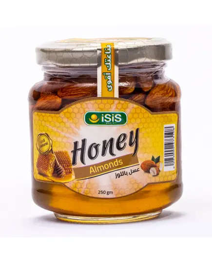 Honey with Almond 250 gm - Foods - 100% Natural - B2B - ISIS​ - TijaraHub