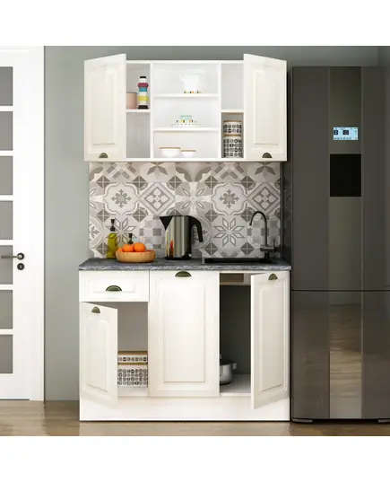 Forme 120 cm Mini Kitchen - Kitchen Cabinet – B2B – Turkish Furniture – Zenio Mobilya​ - TijaraHub