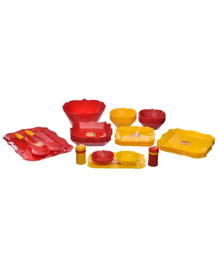 Arena dinner set 41 Pieces Multiple Color Combinations - Wholesale - Kitchenware - Nomix - Tijarahub