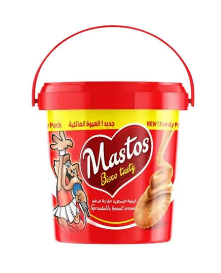 Mastos Spreadable Biscuit Cream 1 kg - Wholesale Spreads - Bolido Group - Tijarahub