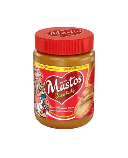 Mastos Spreadable Biscuit Cream 350gm - Wholesale Spreads - Bolido Group - Tijarahub