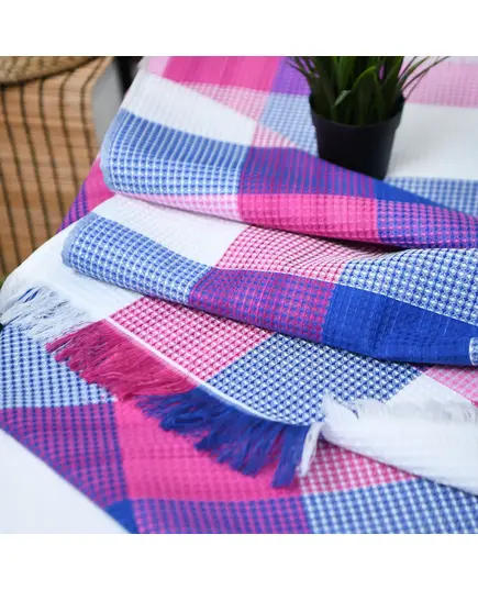 Striped Coverlet - 100% High Quality Cotton - B2B - Cotton Basha​​ - TijaraHub