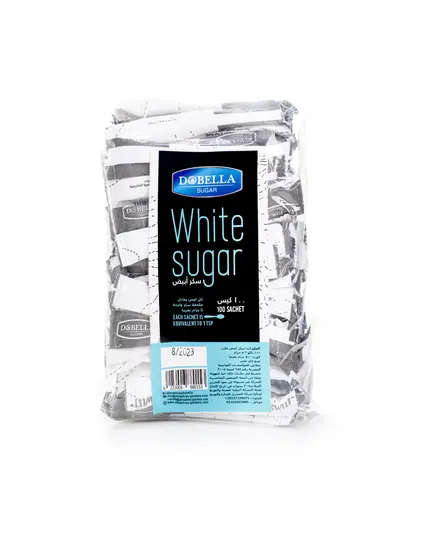 White Sugar 5 gm 100 Sachet - Buy In Bulk - Food - Dobella - Tijarahub