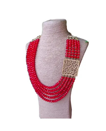 Necklace Made of Pure Red Coral - Handmade - B2B - Logy Accessories - Tijarahub