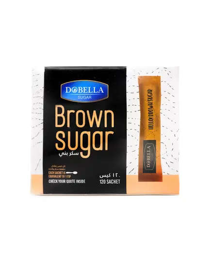 Brown Sugar 5 gm 120 Sachet - B2B - Food - Dobella - Tijarahub