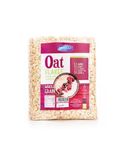 Oat Flakes Whole Grain In Bag 500 gm - B2B - Food - Dobella - Tijarahub