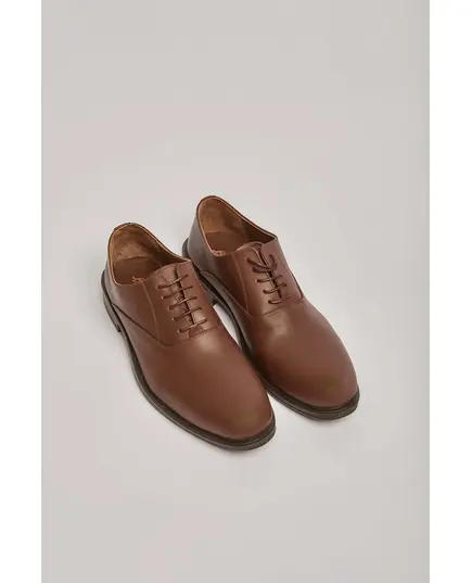 Classic Men Leather Shoes - Wholesale - Brown - Dalydress TijaraHub