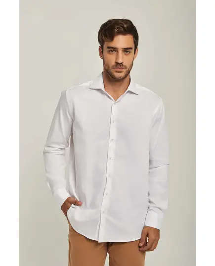 Long Sleeve Classic Shirt - Wholesale - White - Dalydress TijaraHub