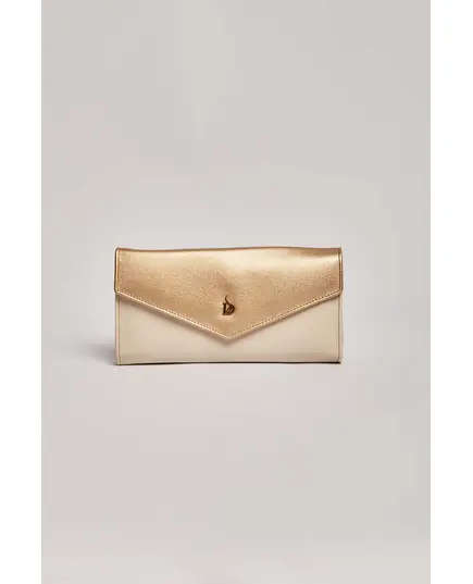 Women Faux Leather Wallet - Wholesale - Gold - Dalydress TijaraHub