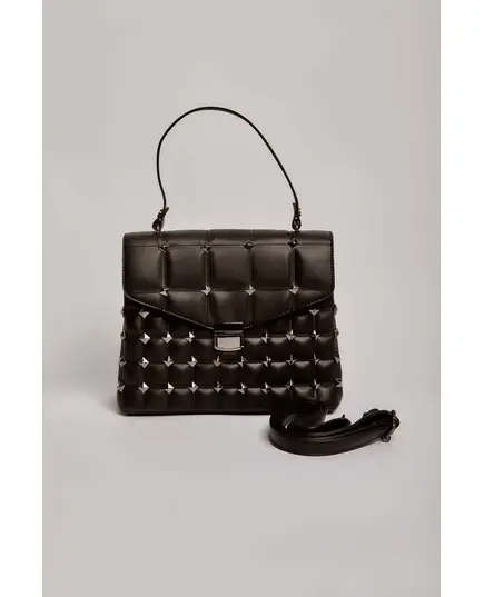 حقيبة نسائية جلد صناعي - جملة - أسود - Dalydress - تجارة هب
