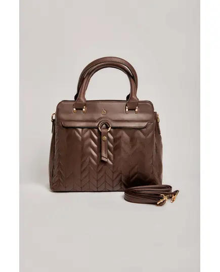 Women Faux Leather Bag - Wholesale - Brown - Dalydress TijaraHub